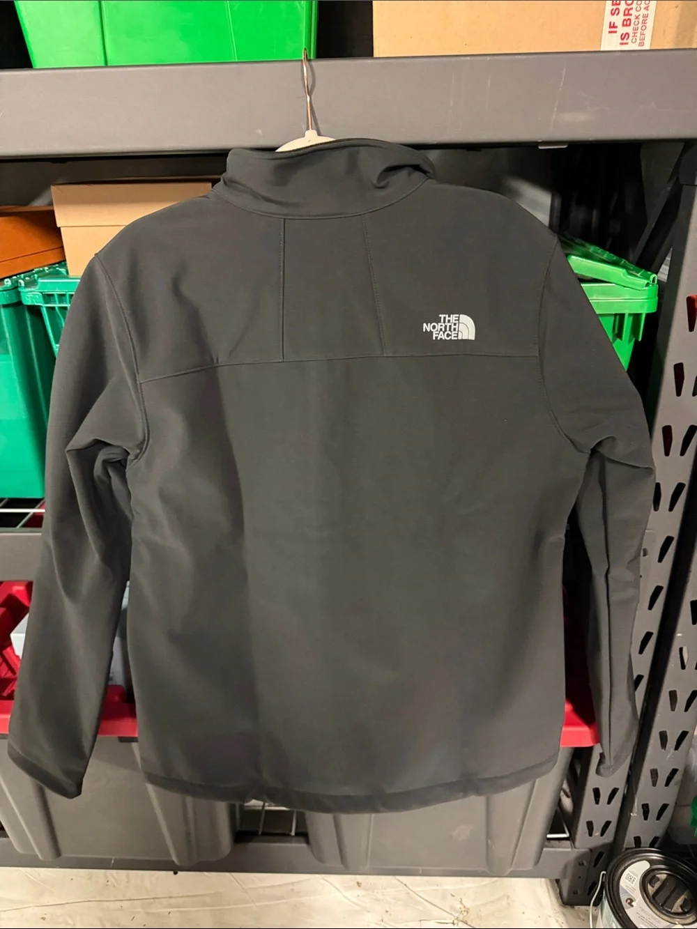 The North Face Black Soft-Shell Utility Jacket